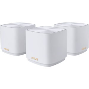 Sistem Wi-Fi ASUS ZenWiFi XD4 Plus (B-3-PK), AX1800, Dual-Band, acoperire 446m², Dual-Core CPU, 128MB/256MB Flash/RAM, Gigabit, AiProtection Classic, Traditional QoS, VPN server/client, IPTV, AiMesh, montare pe perete Sistem Wi-Fi ASUS ZenWiFi XD4 Plus (B-3-PK), AX1800, Dual-Band, acoperire 446m², Dual-Core CPU, 128MB/256MB Flash/RAM, Gigabit, AiProtection Classic, Traditional QoS, VPN server/client, IPTV, AiMesh, montare pe perete