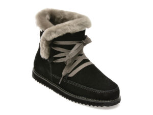 Ghete EMU negre, THORSBY, din piele intoarsa Ghete EMU negre, THORSBY, din piele intoarsa