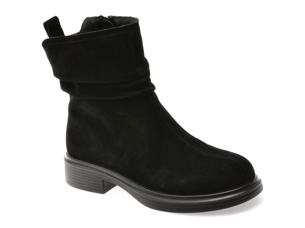 Ghete ALDO negre, 5103, din piele intoarsa Ghete ALDO negre, 5103, din piele intoarsa