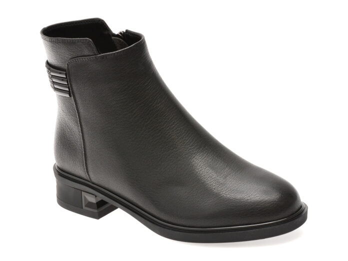 Ghete EPICA negre, E531, din piele naturala Ghete EPICA negre, E531, din piele naturala