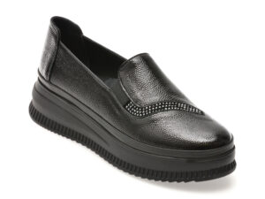 Pantofi IMAGE negri, 381126, din piele naturala lacuita Pantofi IMAGE negri, 381126, din piele naturala lacuita