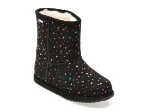 Ghete EMU negre, SPARKLE BRUMBY, din piele intoarsa Ghete EMU negre, SPARKLE BRUMBY, din piele intoarsa