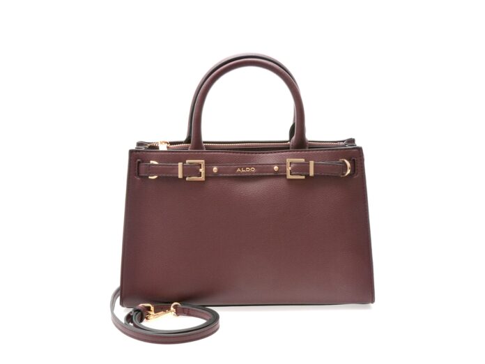 Geanta ALDO visinie, ELIZABELLE 601, din piele ecologica Geanta ALDO visinie, ELIZABELLE 601, din piele ecologica