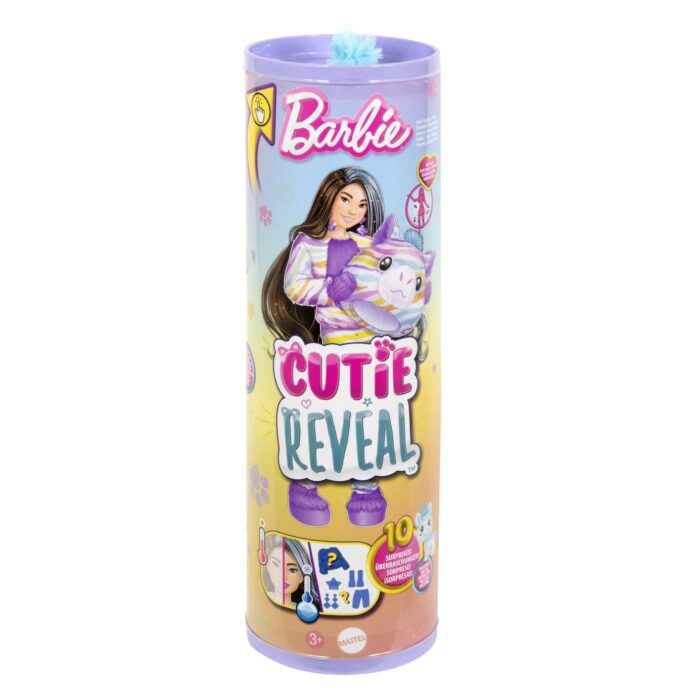 Papusa Barbie Cutie Reveal - Zebra Papusa Barbie Cutie Reveal - Zebra