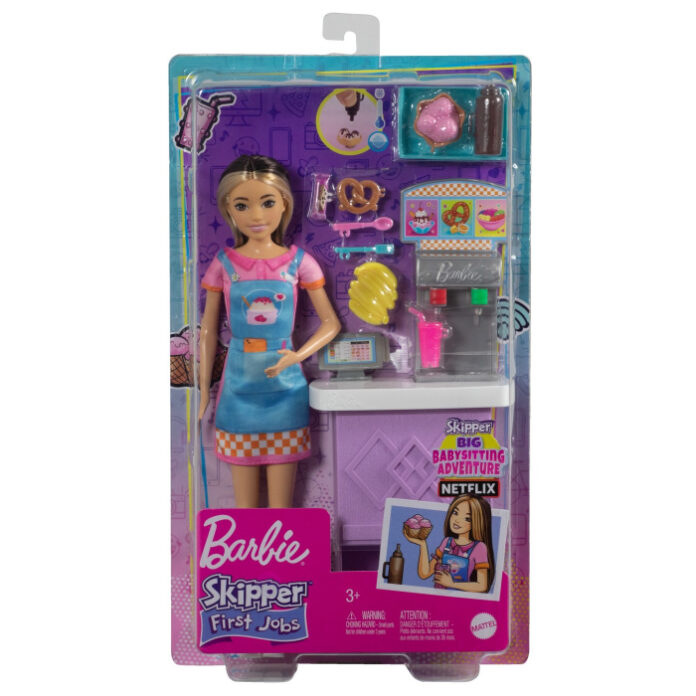 Papusa Barbie Skipper First Jobs - Snack bar Papusa Barbie Skipper First Jobs - Snack bar