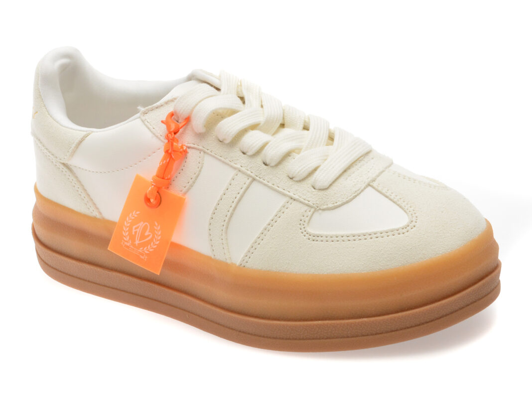 Pantofi sport ALDO albi, ELABRINTAR 100, din piele ecologica Pantofi sport ALDO albi, ELABRINTAR 100, din piele ecologica