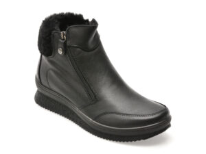 Ghete IMAC negre, 856680, din piele naturala Ghete IMAC negre, 856680, din piele naturala