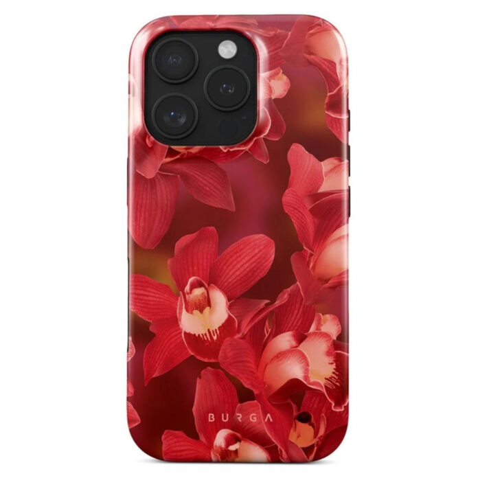 Husa Dual Layer Goddess Energy Burga pentru iPhone 16 Pro Max, Rosu Husa Dual Layer Goddess Energy Burga pentru iPhone 16 Pro Max, Rosu