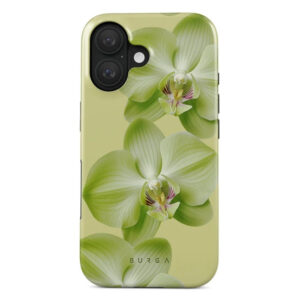 Husa Dual Layer Purity Burga pentru iPhone 16, Verde Husa Dual Layer Purity Burga pentru iPhone 16, Verde