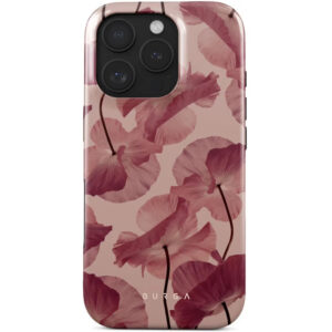 Husa Dual Layer Tender Kiss Burga pentru iPhone 16 Pro Max, Roz Husa Dual Layer Tender Kiss Burga pentru iPhone 16 Pro Max, Roz