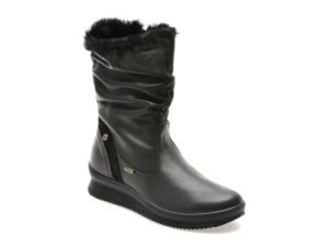 Cizme IMAC negre, 856708, din piele naturala Cizme IMAC negre, 856708, din piele naturala