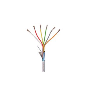 Cablu ecranat alarma Elan 6x0.22, cupru, 4.6 mm, 100 metri Cablu ecranat alarma Elan 6x0.22, cupru, 4.6 mm, 100 metri