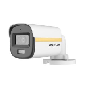 Camera supraveghere exterior Hikvision ColorVU Smart Hybrid Light DS-2CE12DF3T-LSE, 2 MP, 2.8 mm, IR/Lumina alba 40 m, microfon, PoC Camera supraveghere exterior Hikvision ColorVU Smart Hybrid Light DS-2CE12DF3T-LSE, 2 MP, 2.8 mm, IR/Lumina alba 40 m, microfon, PoC