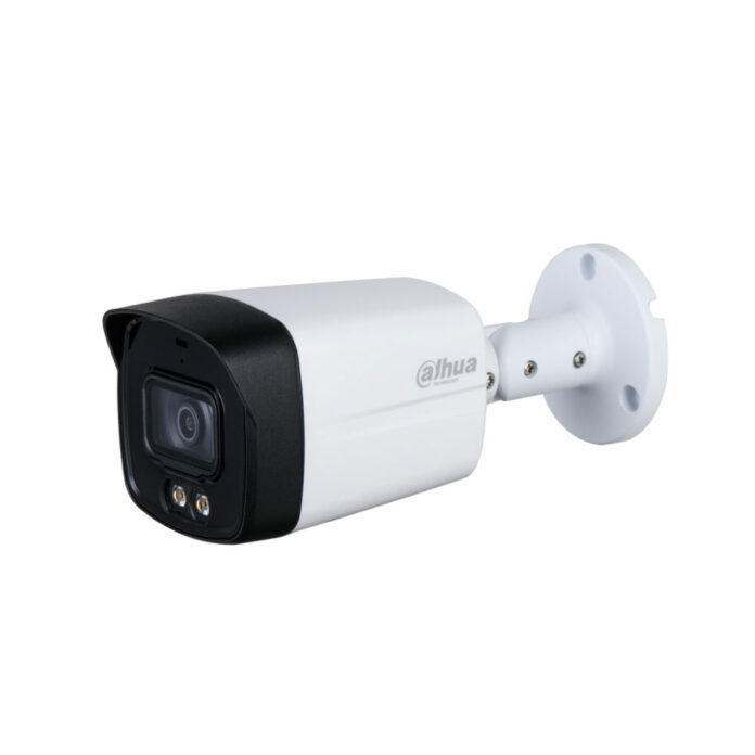 Camera supraveghere de exterior Dahua Starlight Full Color HAC-HFW1509TLM-A-LED, 5 MP, lumina alba 40 m, 3.6 mm, microfon Camera supraveghere de exterior Dahua Starlight Full Color HAC-HFW1509TLM-A-LED, 5 MP, lumina alba 40 m, 3.6 mm, microfon
