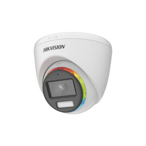 Camera supraveghere Dome Hikvision ColorVu DS-2CE72DF8T-FSLN, 2 MP, lumina alba 40 m, 2.8 mm, microfon Camera supraveghere Dome Hikvision ColorVu DS-2CE72DF8T-FSLN, 2 MP, lumina alba 40 m, 2.8 mm, microfon