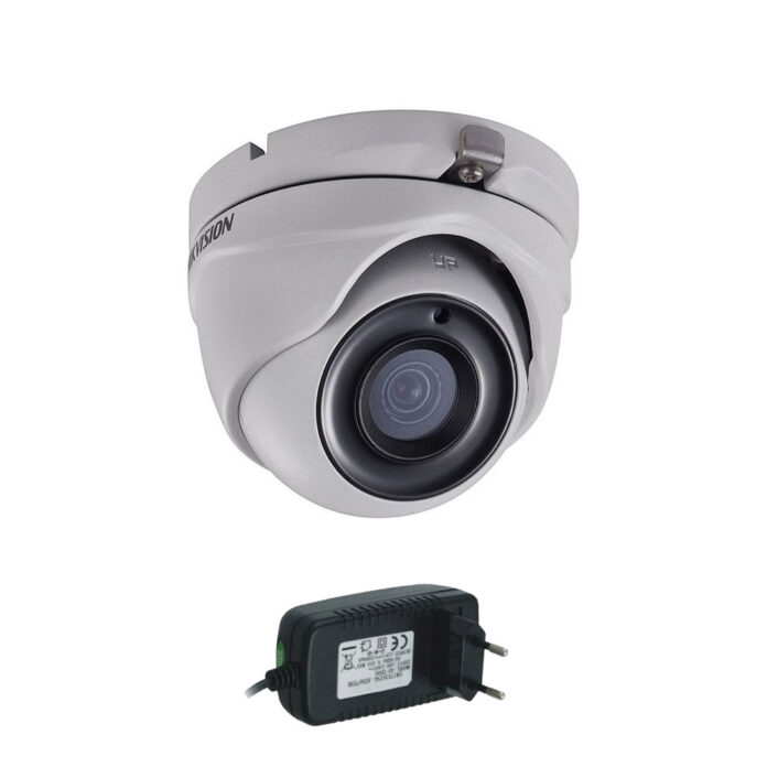Camera supraveghere Dome Hikvision Ultra-Low Light DS-2CE56D8T-ITMF, 2MP, 30 m, 2.8mm + alimentare Camera supraveghere Dome Hikvision Ultra-Low Light DS-2CE56D8T-ITMF, 2MP, 30 m, 2.8mm + alimentare