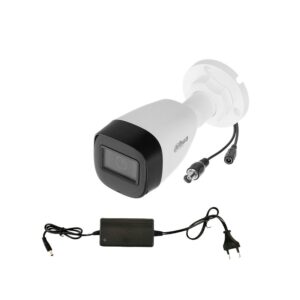 Camera supraveghere exterior Dahua HAC-HFW1500C-0280B-S2, 5 MP, IR 30 m, 2.8 mm + alimentator cadou Camera supraveghere exterior Dahua HAC-HFW1500C-0280B-S2, 5 MP, IR 30 m, 2.8 mm + alimentator cadou