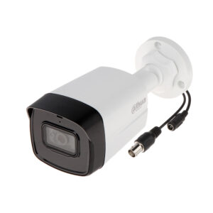 Camera supraveghere exterior Dahua HAC-HFW1800TL-A-0360B, 4K, IR 80 m, 3.6 mm, microfon Camera supraveghere exterior Dahua HAC-HFW1800TL-A-0360B, 4K, IR 80 m, 3.6 mm, microfon