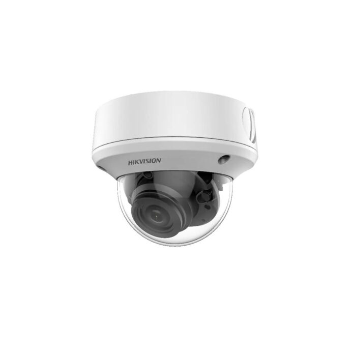 Camera supraveghere Dome Hikvision DS-2CE5AH0TVPIT3ZE, 5 MP, 2.7 mm - 13.5 mm, motorizata, IR 40 m, PoC Camera supraveghere Dome Hikvision DS-2CE5AH0TVPIT3ZE, 5 MP, 2.7 mm - 13.5 mm, motorizata, IR 40 m, PoC