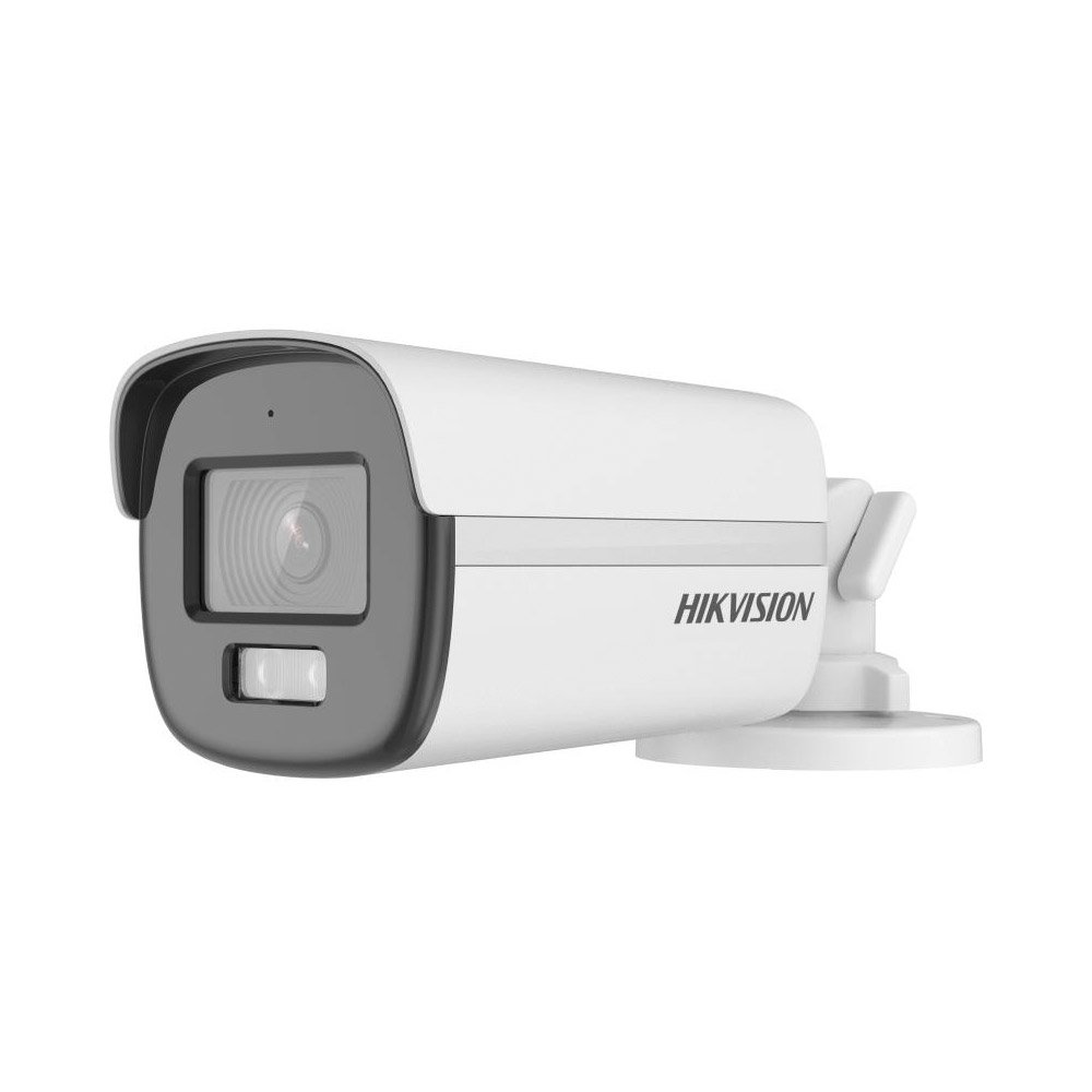Camera supraveghere exterior Hikvision Mini Bullet ColorVu DS-2CE12DF0T-LFS(2.8MM), 2 MP, IR/lumina alba 40 m, microfon Camera supraveghere exterior Hikvision Mini Bullet ColorVu DS-2CE12DF0T-LFS(2.8MM), 2 MP, IR/lumina alba 40 m, microfon