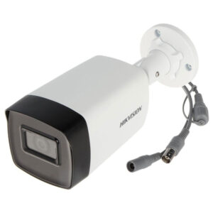 Kit Camera supraveghere exterior Hikvision DS-2CE17H0T-IT3F2C, 5 MP, 2.8 mm, IR 40 m Kit Camera supraveghere exterior Hikvision DS-2CE17H0T-IT3F2C, 5 MP, 2.8 mm, IR 40 m