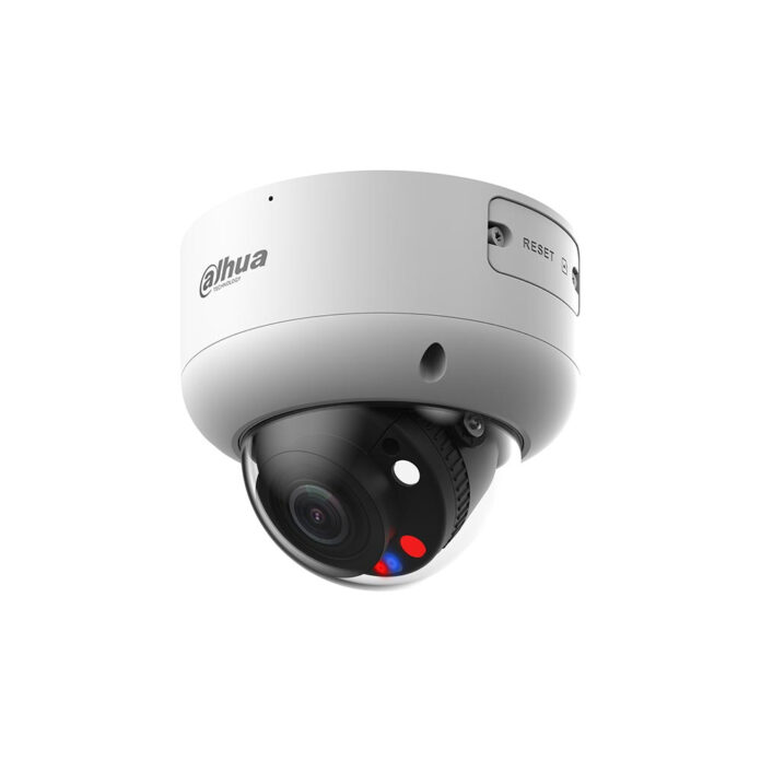 Camera supraveghere IP Dome cu iluminare duala Dahua WizSense TiOC Active Deterrence IPC-HDBW3849R1-ZAS-PV-27135, 8 MP, 2.7 mm - 13.5 mm, lumina alba 40 m, IR 50 m, microfon, slot card, PoE Camera supraveghere IP Dome cu iluminare duala Dahua WizSense TiOC Active Deterrence IPC-HDBW3849R1-ZAS-PV-27135, 8 MP, 2.7 mm - 13.5 mm, lumina alba 40 m, IR 50 m, microfon, slot card, PoE