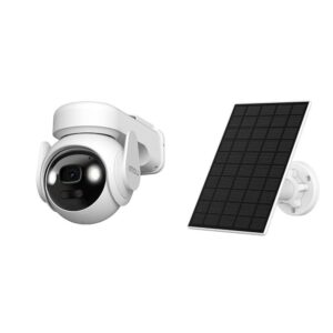 Camera supraveghere exterior wireless GSM 4G WiFi cu panou solar Imou AOV PT, 5 MP, 3.6 mm, IR 20 m, acumulator 10.000 mAh, microfon si difuzor, always on video, sirena, spotlight, auto tracking, lumina avertizare rosie/albastra, slot card, SIM inclus Camera supraveghere exterior wireless GSM 4G WiFi cu panou solar Imou AOV PT, 5 MP, 3.6 mm, IR 20 m, acumulator 10.000 mAh, microfon si difuzor, always on video, sirena, spotlight, auto tracking, lumina avertizare rosie/albastra, slot card, SIM inclus