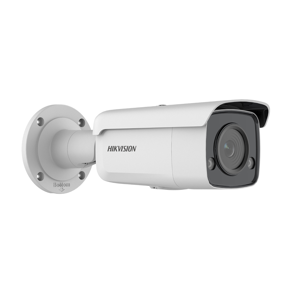 Camera supraveghere IP exterior Hikvision ColorVu DS-2CD2T27G2-L, 2 MP, 2.8 mm, lumina alba 60 m, slot card, PoE Camera supraveghere IP exterior Hikvision ColorVu DS-2CD2T27G2-L, 2 MP, 2.8 mm, lumina alba 60 m, slot card, PoE