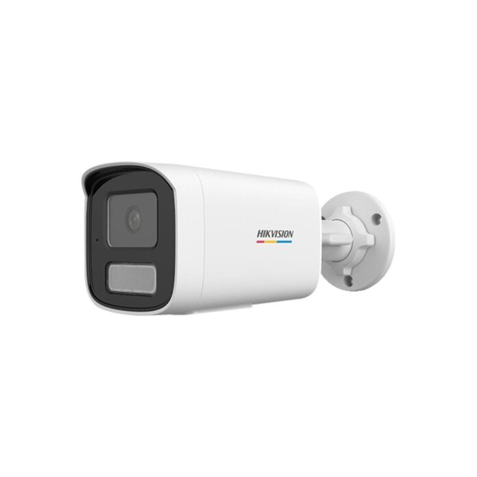 Camera supraveghere exterior IP cu iluminare duala Hikvision ColorVu DS-2CD1T47G2H-LIU, 4 MP, 2.8 mm, IR/lumina alba 50 m, microfon, slot card, PoE Camera supraveghere exterior IP cu iluminare duala Hikvision ColorVu DS-2CD1T47G2H-LIU, 4 MP, 2.8 mm, IR/lumina alba 50 m, microfon, slot card, PoE