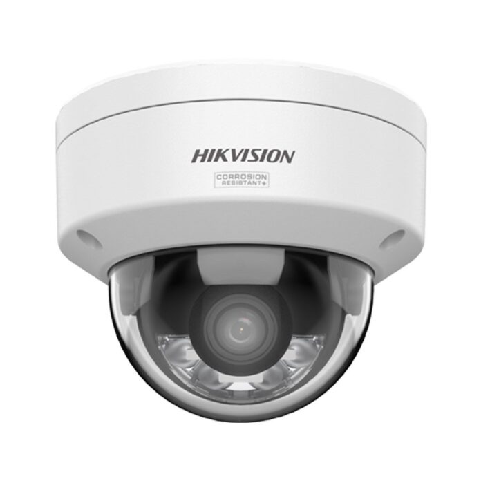 Camera supraveghere IP Dome cu iluminare duala Hikvision ColorVu DS-2CD2147G3-LIY, 4 MP, 2.8 mm, IR/lumina alba 30 m, slot card, anti-coroziune, PoE Camera supraveghere IP Dome cu iluminare duala Hikvision ColorVu DS-2CD2147G3-LIY, 4 MP, 2.8 mm, IR/lumina alba 30 m, slot card, anti-coroziune, PoE