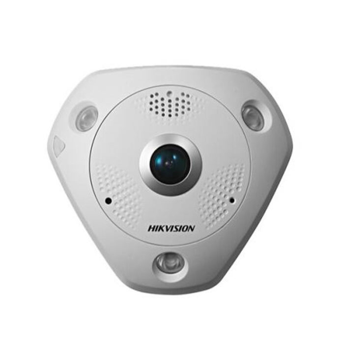 Camera supraveghere IP Dome Hikvision Fisheye DS-2CD6365G0E-IVS, 6 MP, IR 15 m, 1.27 mm, microfon Camera supraveghere IP Dome Hikvision Fisheye DS-2CD6365G0E-IVS, 6 MP, IR 15 m, 1.27 mm, microfon