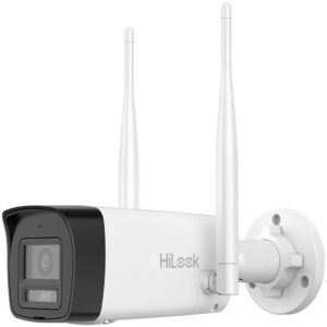 Camera supraveghere wireless exterior IP WiFi 6 cu iluminare duala Hikvision HiLook IPC-B140HA-LDF/W, 4 MP, 2.8 mm, IR / lumina alba 30 m, microfon si difuzor, detectie persoane/vehicule Camera supraveghere wireless exterior IP WiFi 6 cu iluminare duala Hikvision HiLook IPC-B140HA-LDF/W, 4 MP, 2.8 mm, IR / lumina alba 30 m, microfon si difuzor, detectie persoane/vehicule