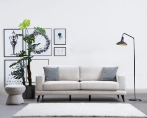 Canapea 3 locuri extensibila Nordic Bej Canapea 3 locuri extensibila Nordic Bej