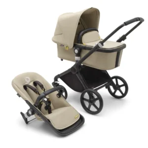 Carucior Bugaboo Fox 3 Black/Forest Green 2 in 1 Carucior Bugaboo Fox 3 Black/Forest Green 2 in 1