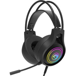Casti Gaming Marvo HG9076 Tactic X, iluminare RGB, Wired (Negru/Rosu) Casti Gaming Marvo HG9076 Tactic X, iluminare RGB, Wired (Negru/Rosu)