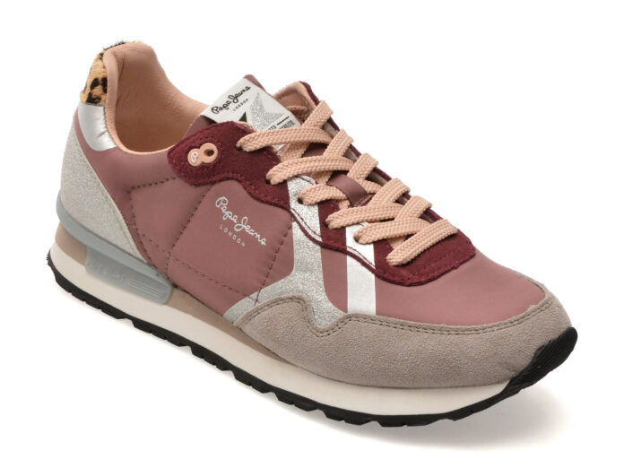 Pantofi sport PEPE JEANS multicolor, LS40005, din material textil Pantofi sport PEPE JEANS multicolor, LS40005, din material textil