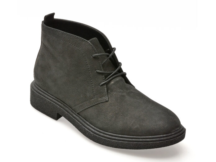 Ghete ALDO negre, TORROO 001, din nabuc Ghete ALDO negre, TORROO 001, din nabuc