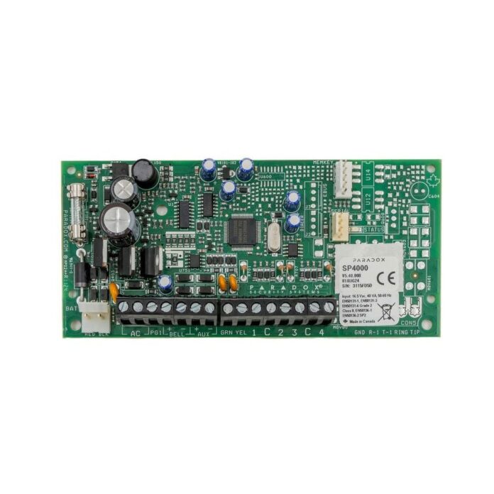 Centrala alarma antiefractie Paradox Spectra SP4000, 4 zone, 2 partitii, 256 evenimente Centrala alarma antiefractie Paradox Spectra SP4000, 4 zone, 2 partitii, 256 evenimente