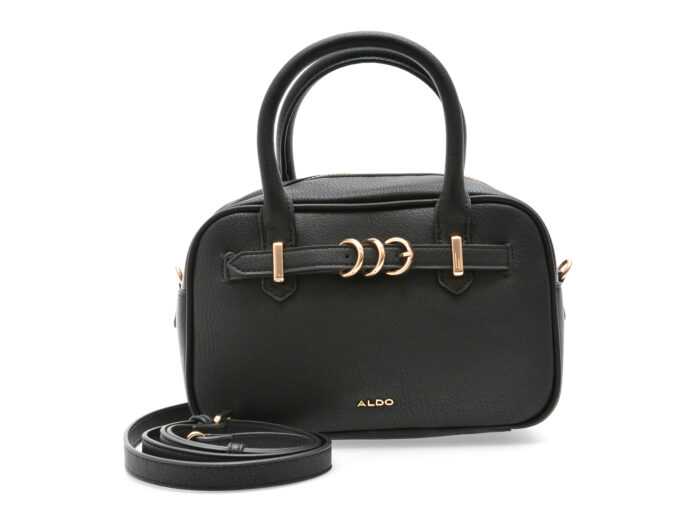 Geanta ALDO neagra, VALEDELDARR 001, din piele ecologica Geanta ALDO neagra, VALEDELDARR 001, din piele ecologica