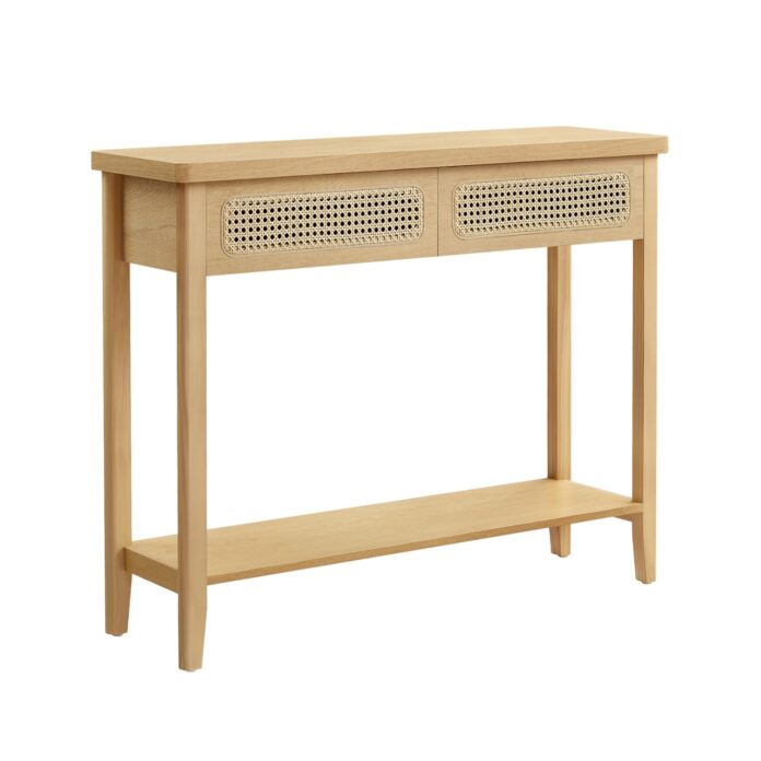 Consola Vasagle Bej 100x30x80 cm Consola Vasagle Bej 100x30x80 cm