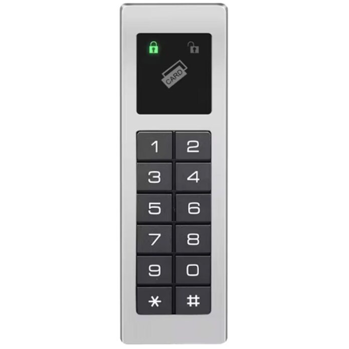 Control acces cu tastatura pentru dulap Secukey D14-A, cod PIN, cartela / tag, alarma, back-up extern Control acces cu tastatura pentru dulap Secukey D14-A, cod PIN, cartela / tag, alarma, back-up extern