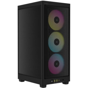 Carcasa Corsair Frame 4500X LX-R RGB, Fara sursa, Middle Tower (Negru) Carcasa Corsair Frame 4500X LX-R RGB, Fara sursa, Middle Tower (Negru)