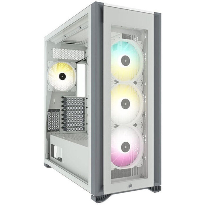 Carcasa Corsair iCUE 7000X RGB, Full Tower, Tempered glass (Alb) Carcasa Corsair iCUE 7000X RGB, Full Tower, Tempered glass (Alb)
