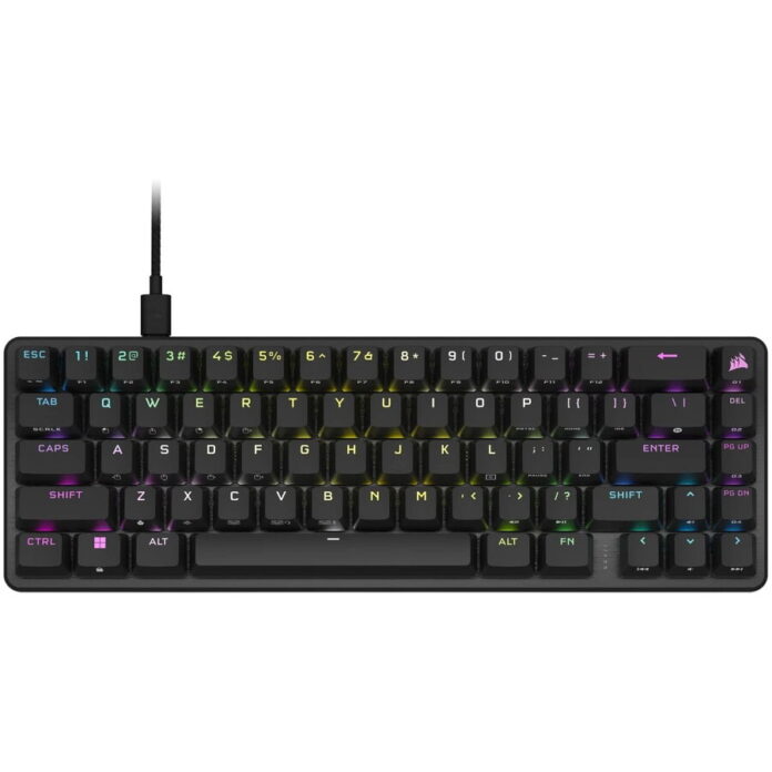 Tastatura mecanica gaming Corsair K70 Core TKL, MLX Red v2 Linear Switches, amortizare a sunetului, RGB Tastatura mecanica gaming Corsair K70 Core TKL, MLX Red v2 Linear Switches, amortizare a sunetului, RGB