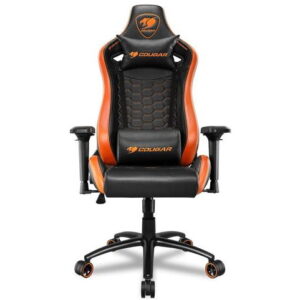 Scaun gaming Cougar Defensor F, reglabil (Negru/Portocaliu) Scaun gaming Cougar Defensor F, reglabil (Negru/Portocaliu)