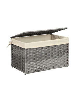 Cutie de depozitare, Songmics, RST56WG, 65 L, 55.5 x 34 x 34 cm Cutie de depozitare, Songmics, RST56WG, 65 L, 55.5 x 34 x 34 cm