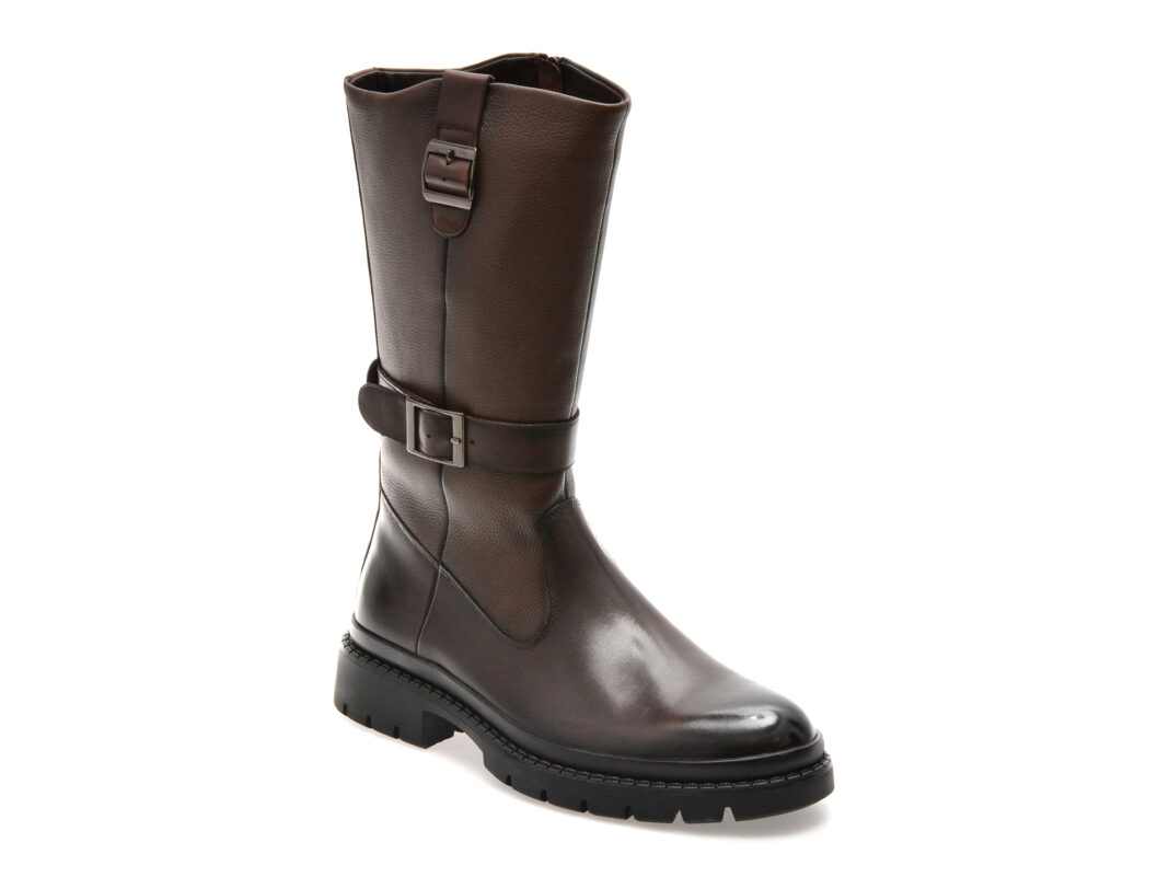 Cizme EPICA maro, G24, din piele naturala Cizme EPICA maro, G24, din piele naturala