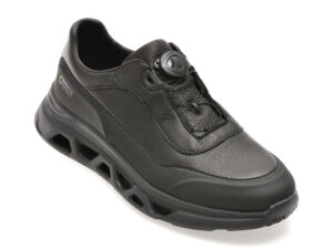 Pantofi sport OTTER negri, 821602, din piele naturala Pantofi sport OTTER negri, 821602, din piele naturala