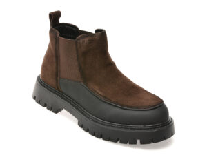 Ghete EPICA maro, LN58, din piele naturala Ghete EPICA maro, LN58, din piele naturala