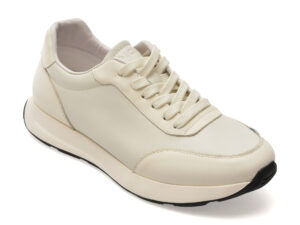 Pantofi sport EPICA albi, LN45, din piele naturala Pantofi sport EPICA albi, LN45, din piele naturala